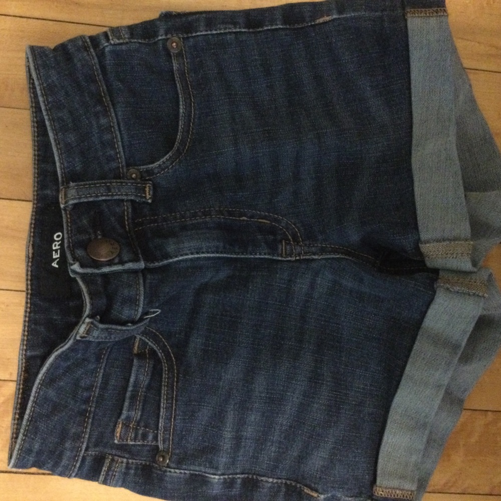 Aero jean shorts